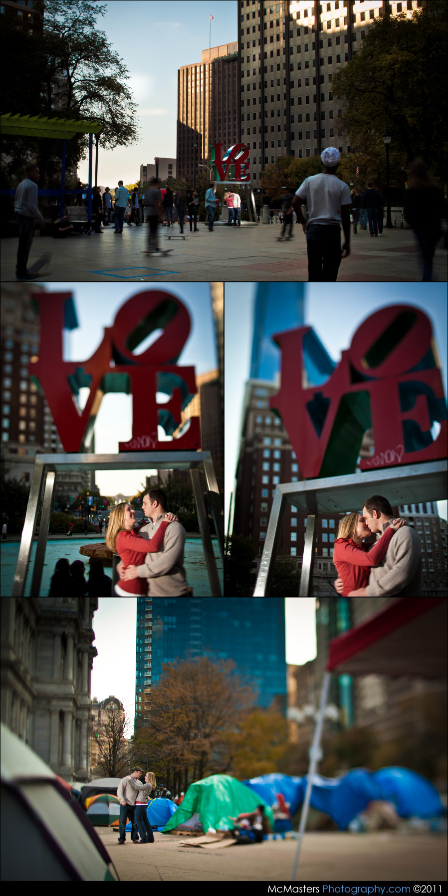 Occupy Philadelphia Engagement photos Occupy Philadelphia Engagement photos