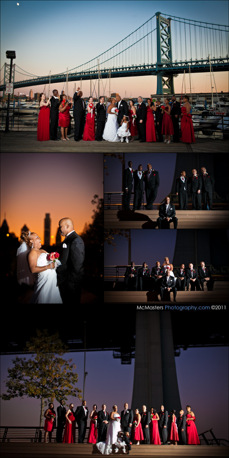 Race Street Pier Wedding
