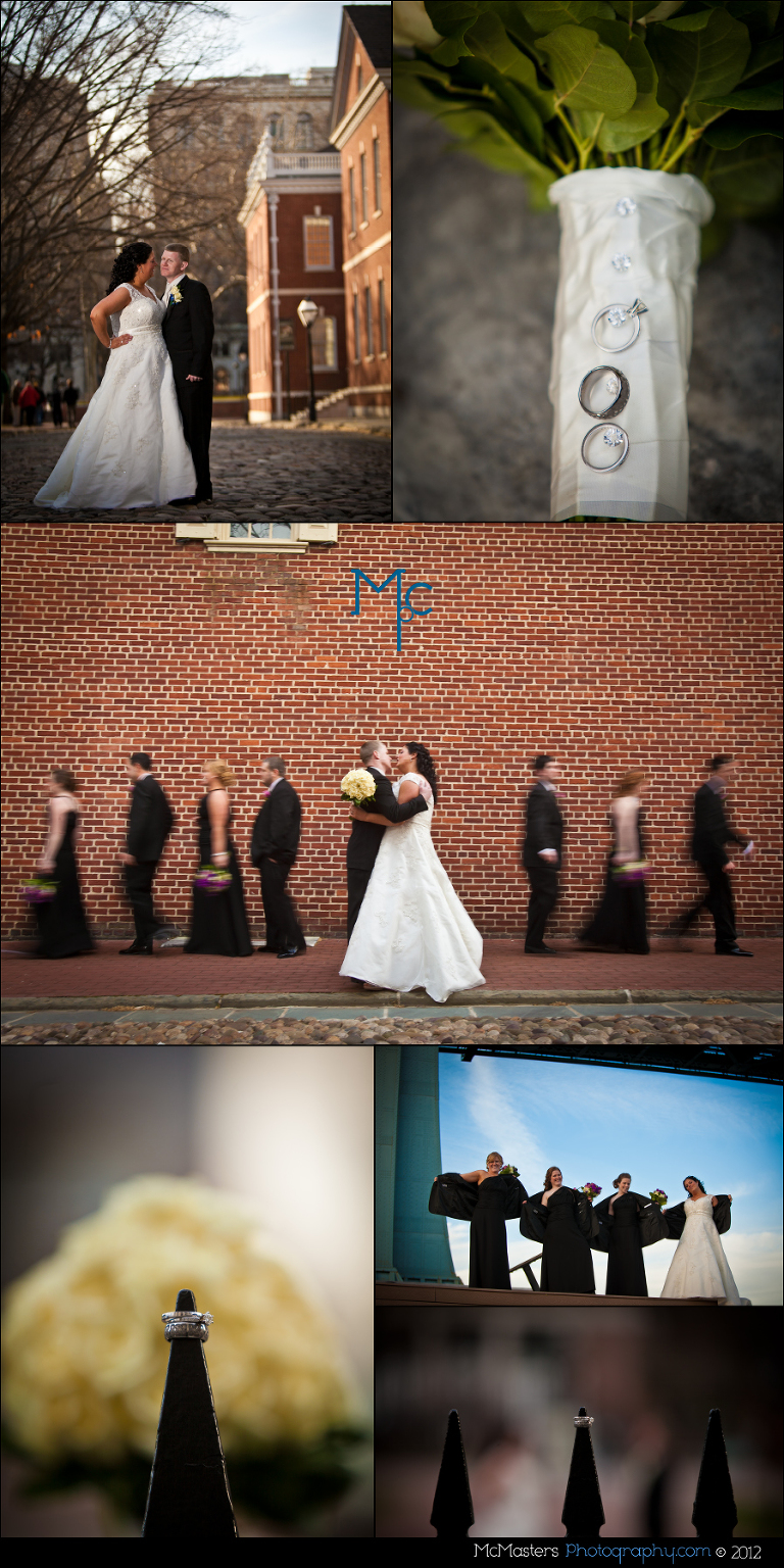 Race Street Pier Wedding Photos