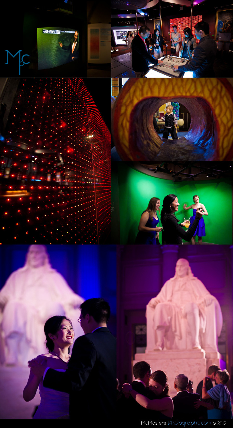 Ben Franklin Institute Wedding Photos