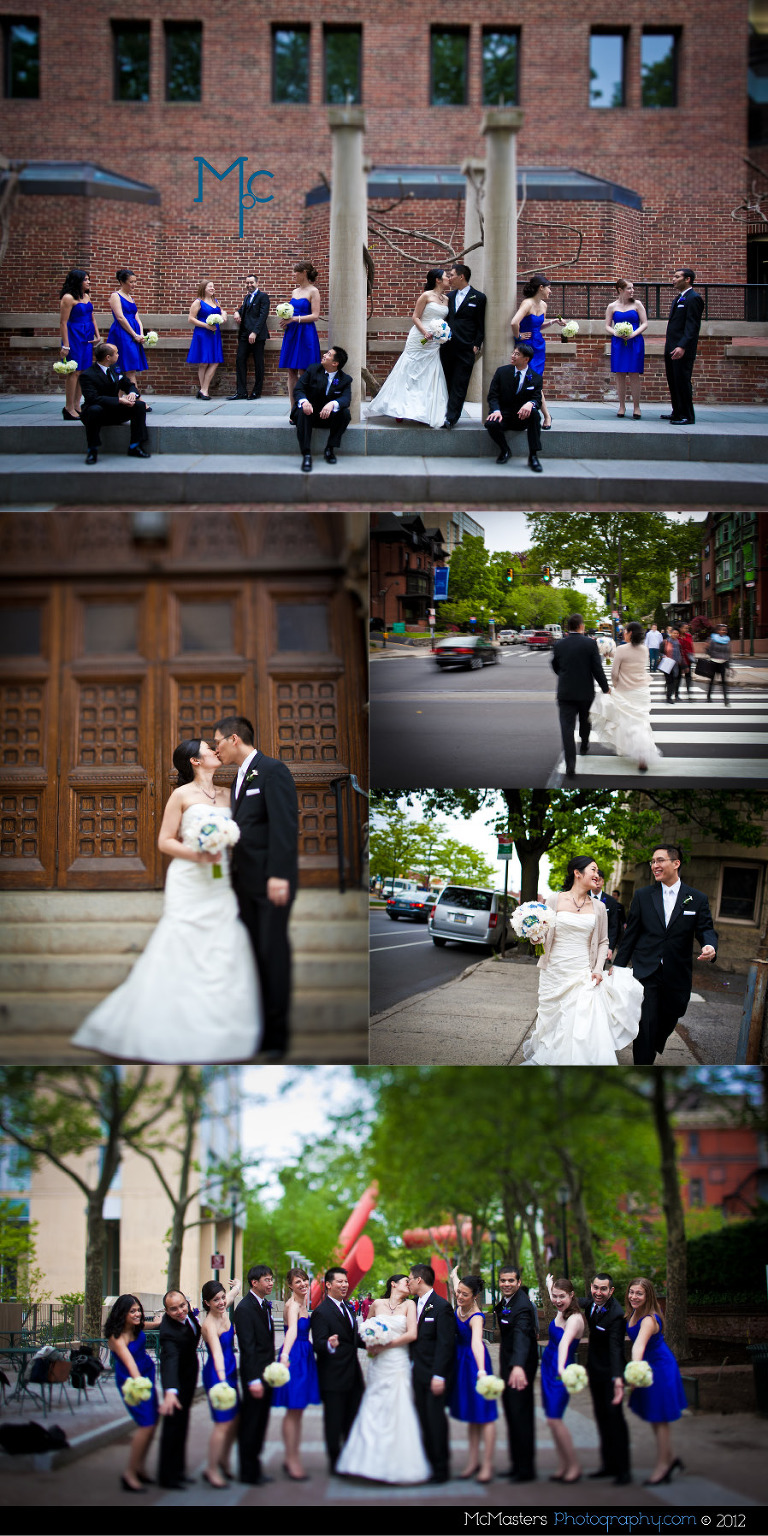 Ben Franklin Institute Wedding Photos