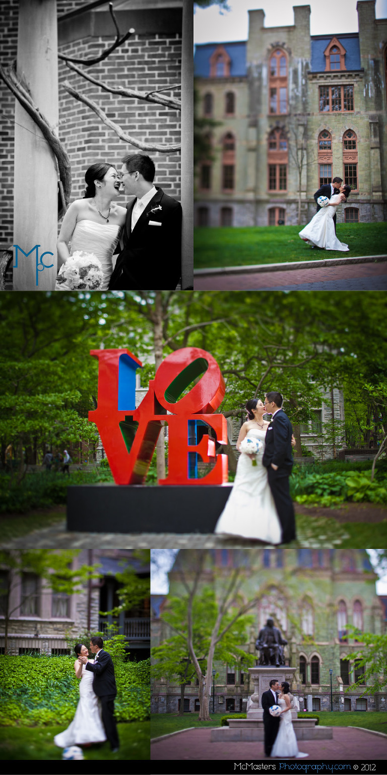 Ben Franklin Institute Wedding Photos