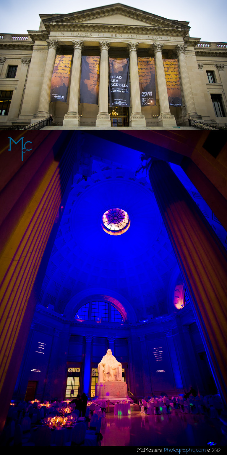 Ben Franklin Institute Wedding Photos
