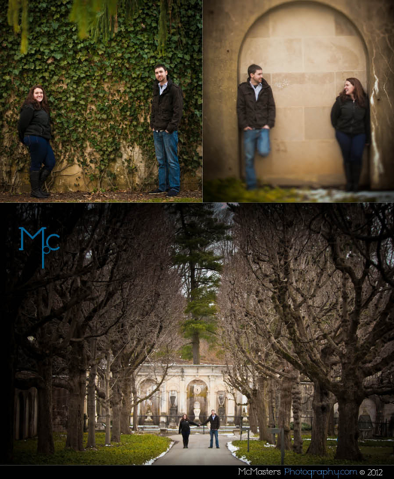 Longwood Gardens Engagement Session Photos