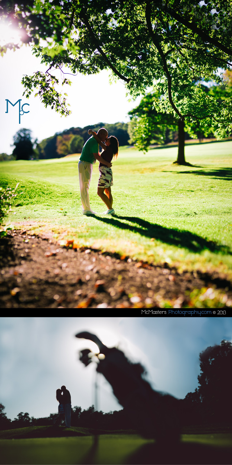 Huntingdon Valley Country Club Engagement Photos
