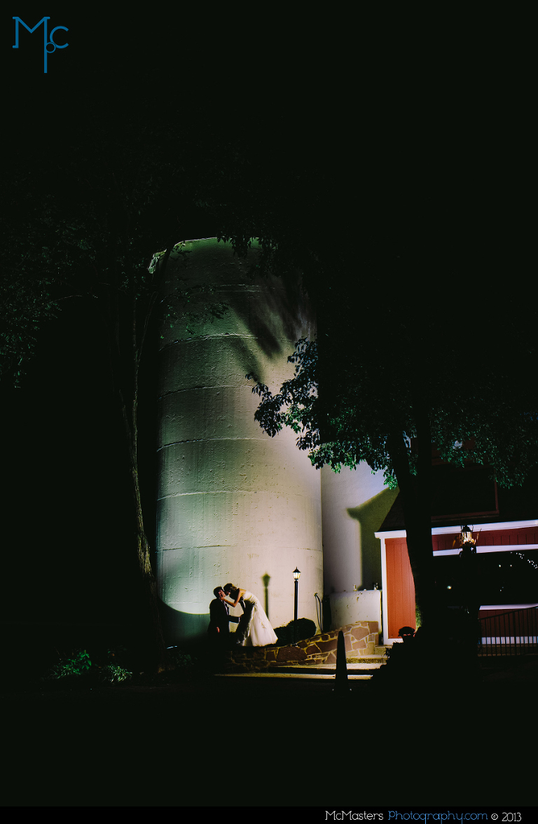 Barn on Bridge Wedding Photos
