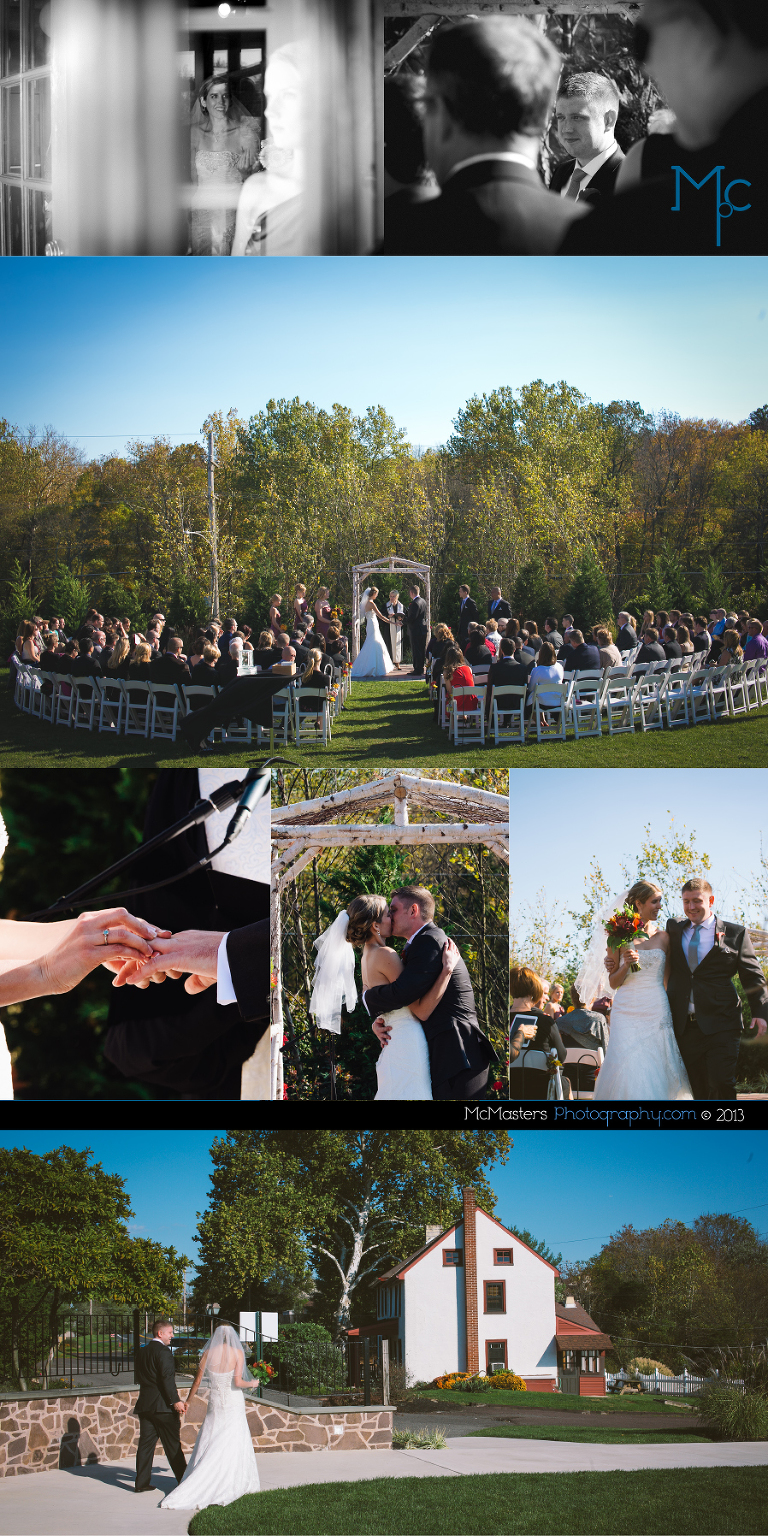 Barn on Bridge Wedding Photos