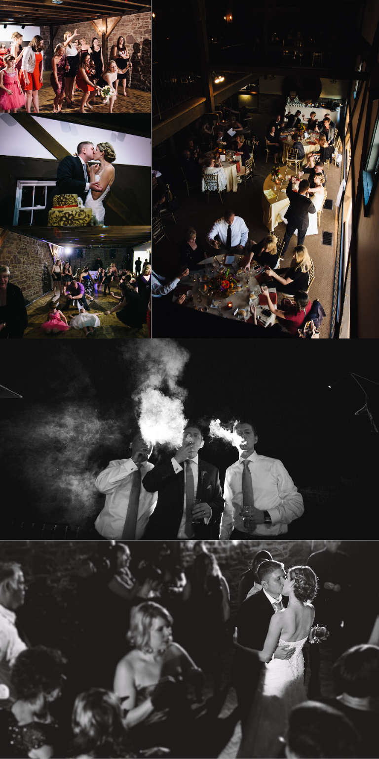 Barn on Bridge Wedding Photos