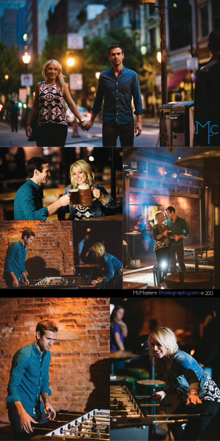 Philadelphia Restaurants Engagement Photos