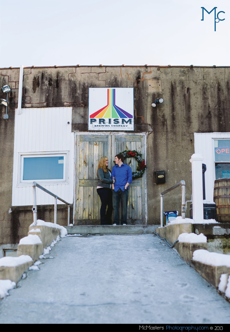 Brewery Engagement Photos 
