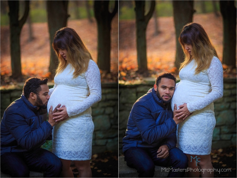Maternity photo session ridley creek park by mcmasters photography