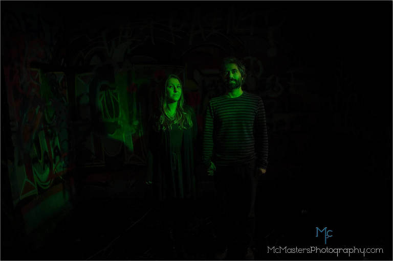 Photos taken at the graffiti pier in Philadelphia by McMasters Photography a local wedding and portrait photographer.