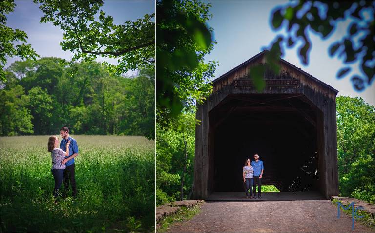 Engagement photos at tyler state park by mcmasters photography. Philadelphia wedding photographer