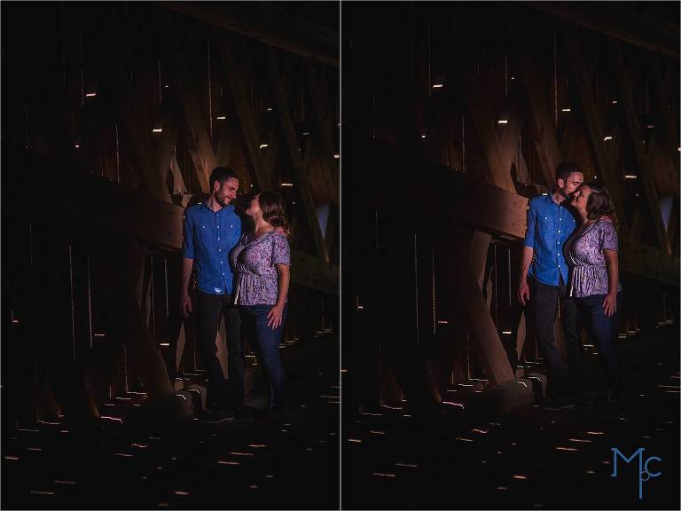 Engagement photos at tyler state park by mcmasters photography. Philadelphia wedding photographer