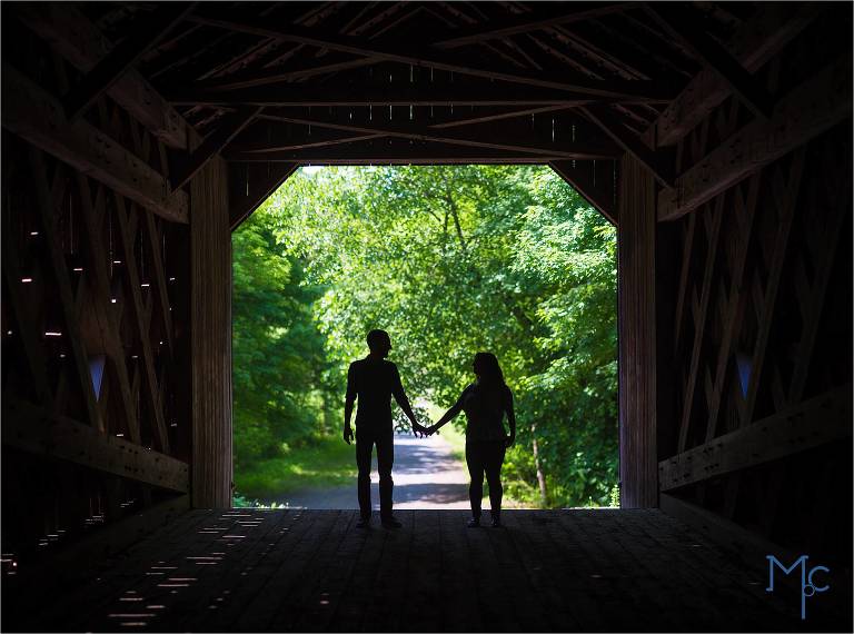 Engagement photos at tyler state park by mcmasters photography. Philadelphia wedding photographer